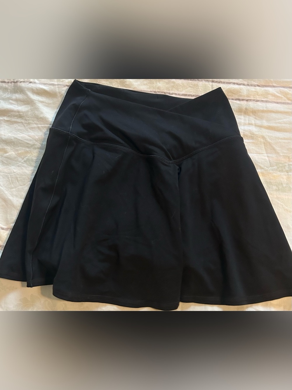 aerie Offline Women’s Black Circle Skater Skirt Skort Flared A-Line M